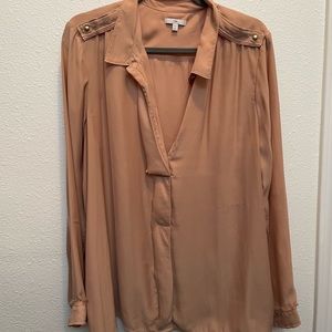 Gap. Tan Blouse. XXL